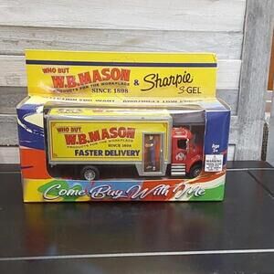 WB Mason & Sharpie S-Gel Delivery Truck Collectors Toy
